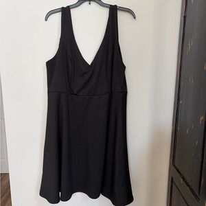 torrid Black V-Neck Sleeveless Mini Dress